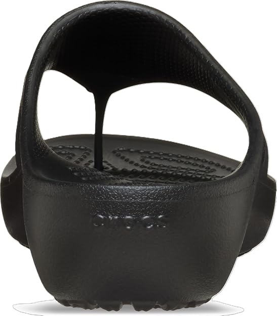 CROCS Women's Kadee Wedge Lightweight Platform FlipFlop Sandals - Black - 8