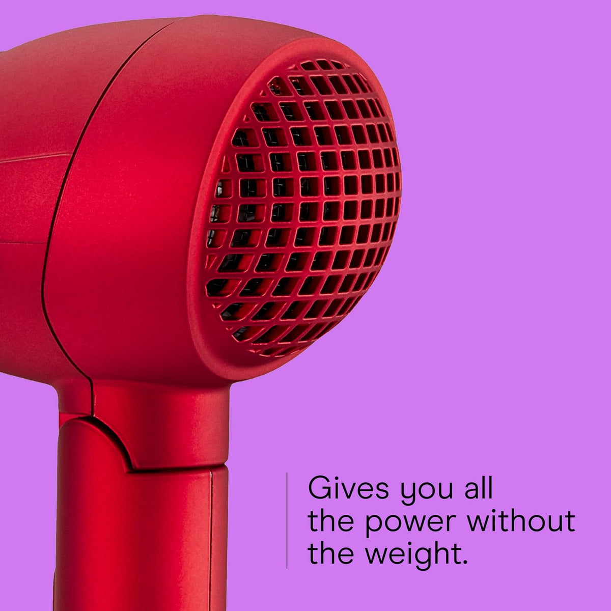 Conair Hair Dryer, Mini Pro, Travel, Folding Handle - Red