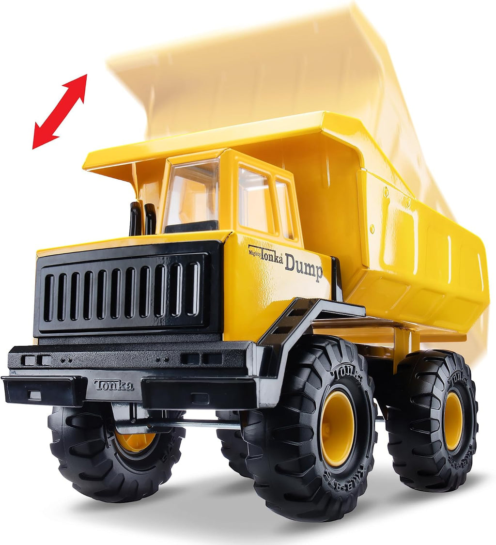 Tonka Retro Collector's Edition - Made with 2X More Steel, Kids Construction Toy, Metal Truck, Toy Truck for Boys and Girls, Kids, Toddlers, Ages 3+, Mighty Dump Truck