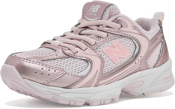 New Balance Girls' 530 Bungee Lace (Size: Little Kid 12)