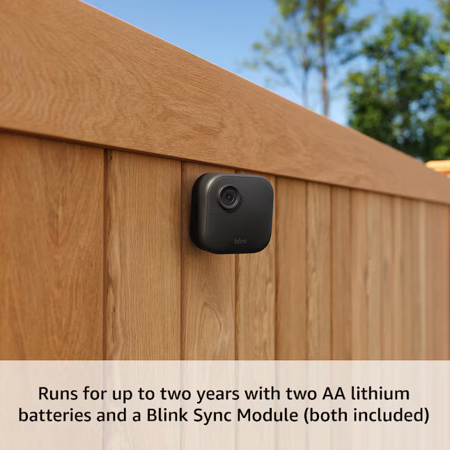 Blink Outdoor 4 - Wireless smart security camera, two-year battery life