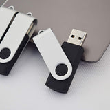 KOOTION 20pcs 4GB USB Flash Drives - 4GB Thumb Drives, Black