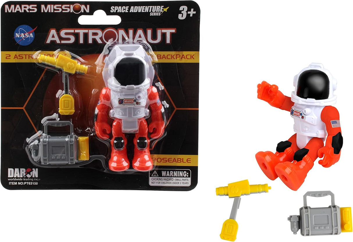 Daron Mars Mission x Space Adventure Series: Mars Astronaut w/Tools (PT63150) Ages 3+