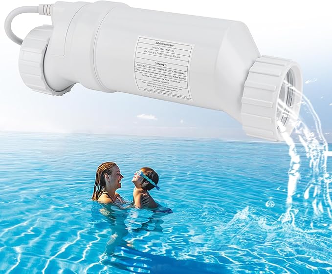 Autoverve T-5 Pool Salt Turbo Cell Chlorinator Generator Replacement Part Fit for Hayward T Cell T5 GLX-Cell-5 TCell5 T-Cell-5 W3GLX-Cell-5 T Cell 5 20K Gallon Inground Salt Water Chlorine System