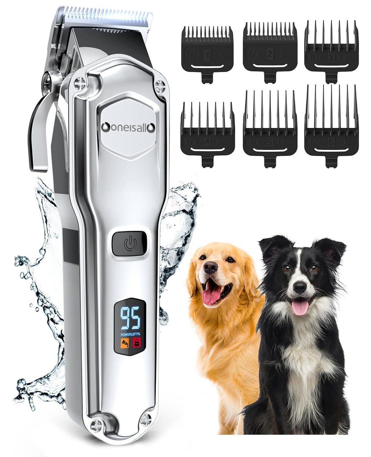 oneisall Dog Clippers for Grooming for Thick Heavy Coats (New)