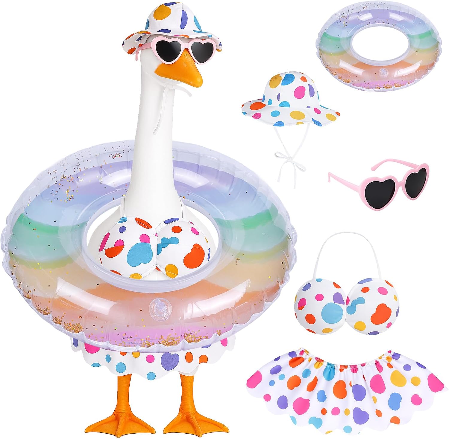 Hawaiian Porch Goose Outfits Summer Bikini