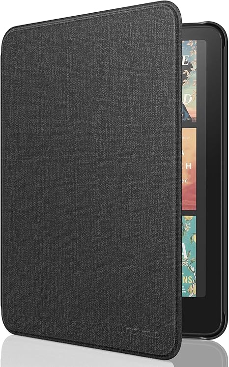 Moko Case for All-New 7" Kindle Paperwhite (12th Generation-2024) and Kindle Colorsoft Signature Edition 2024, Lightweight Shell Cover with Auto Wake/Sleep for Kindle Paperwhite 2024, Denim Black