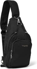 Baggallini Women's Central Park Sling 12"x7" Crossbody Bag W/Convertible Adjustable Shoulder Strap