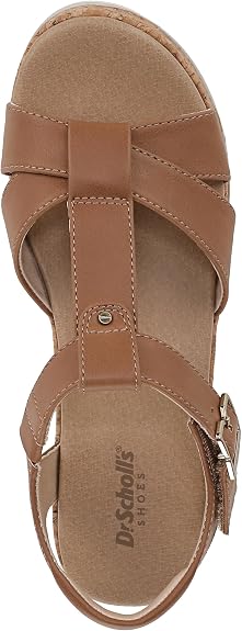 Dr. Scholl's Once Again Sandal - Honey Brown - Size 10 M