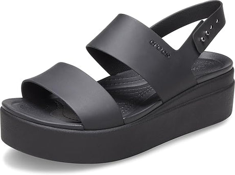 Crocs Women’s Brooklyn Low Wedges, Platform Sandals