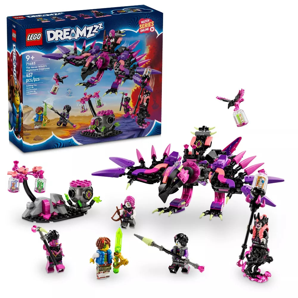 LEGO DREAMZzz The Never Witch's Nightmare Creatures Animal Toy 71483