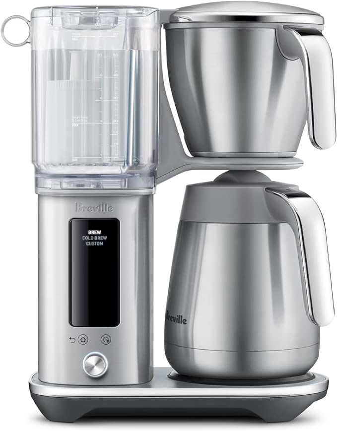 Breville Luxe Drip Coffee Machine, Brushed Stainless Steel, Thermal Carafe