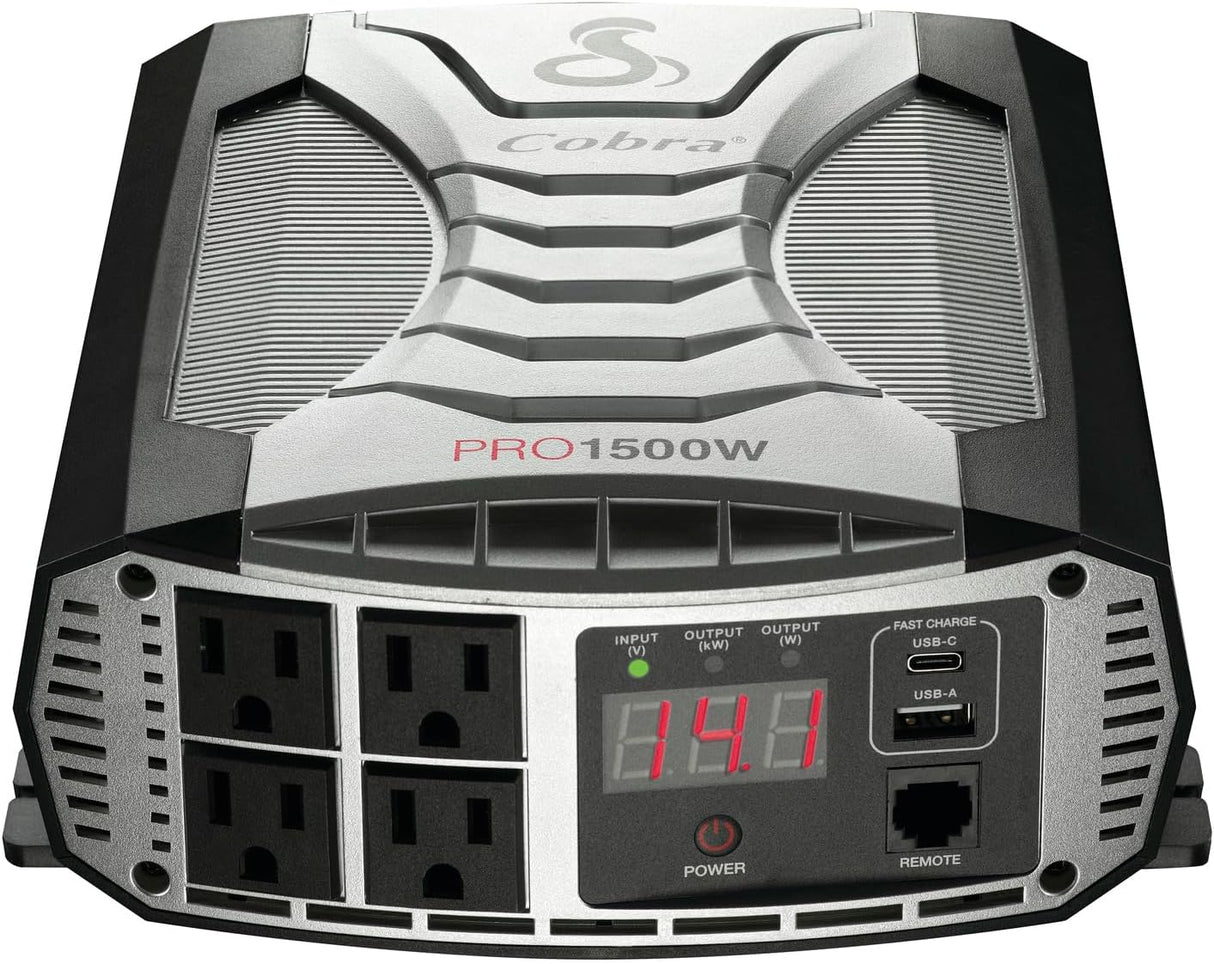Cobra PRO 1500W Professional Grade Power Inverter