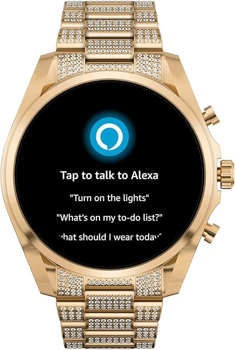 Michael Kors Men's or Women's Gen 6 44mm Touchscreen Smart Watch with Alexa Built-In, Fitness Tracker, Sleep Tracker, GPS, Music Control, Smartphone Notifications(new, open box)