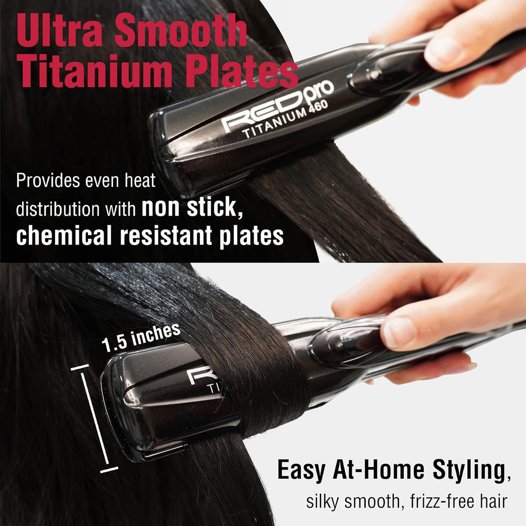 RED Pro Titanium 460 Styler Flat Iron - 1 1/2"