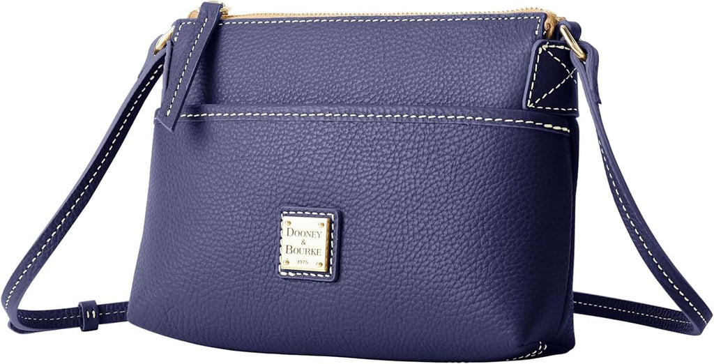 Dooney & Bourke Lucca Leather Ginger Crossbody Handbag - Marine