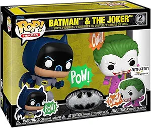 Funko Pop! Heroes: Batman's 85th Anniversary - Batman and The Joker, 2-Pack (New, Open Box)