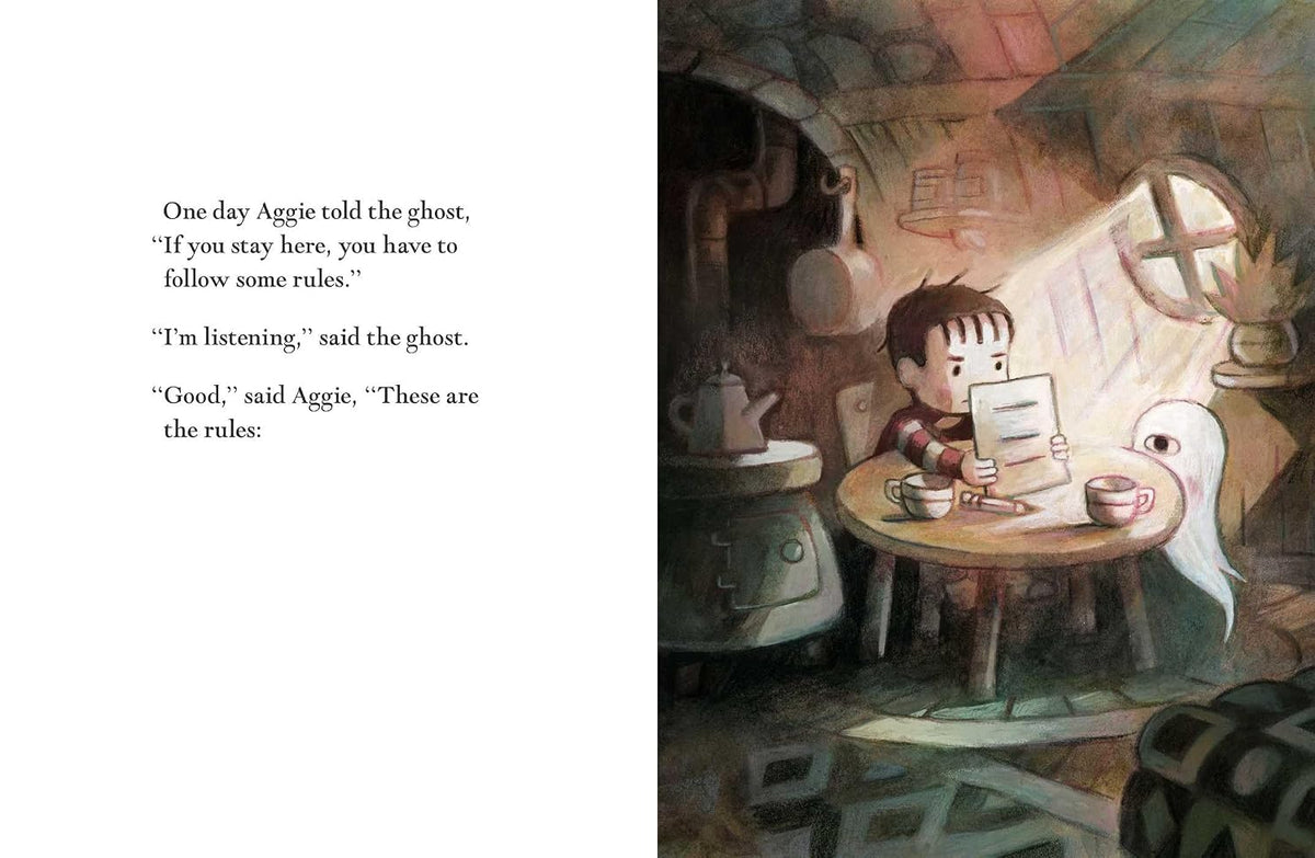 Aggie and the Ghost by Matthew Forsythe (Author, Illustrator)  Format: Hardcover