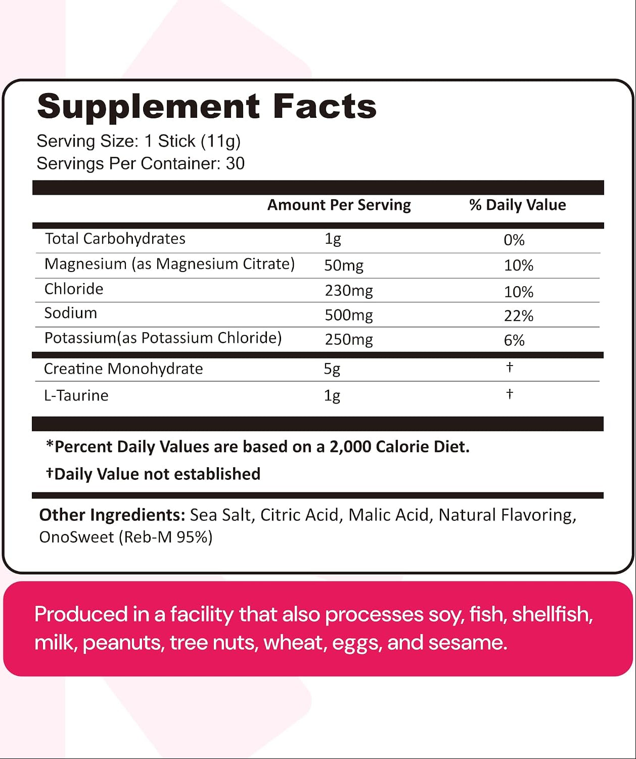 CREATE Creatine and Electrolytes - Watermelon - 30 Sticks