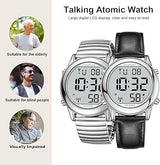 Large Digital Talking Watch English Speaking for The Blind, Elderly or Visually impaired (OPEN BOX)