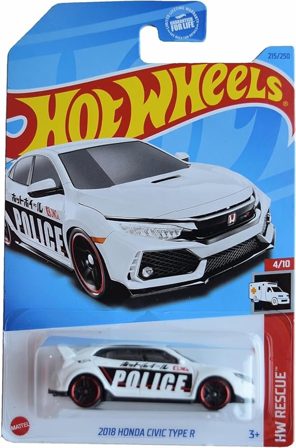 Hot Wheels 2018 Honda Civic Type R