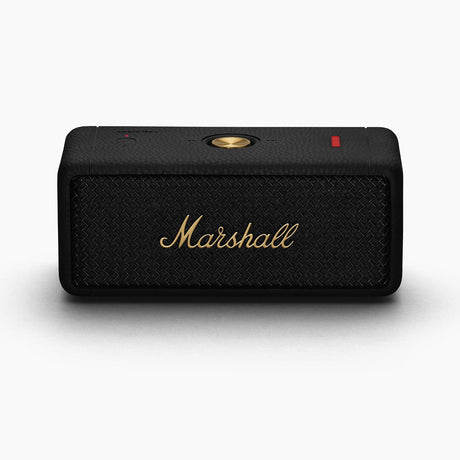 Marshall - Emberton II Portable Bluetooth Speaker - Black/Brass $169.99 2794 (New Open Box)