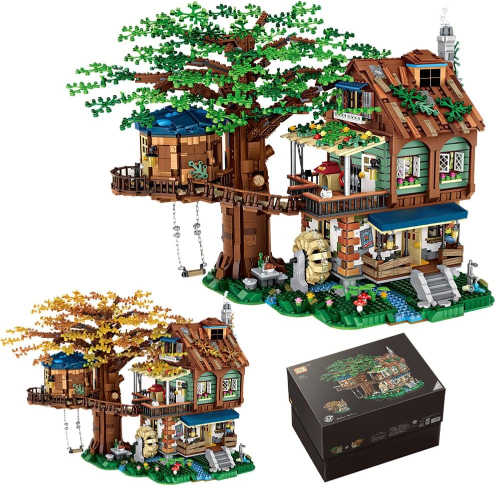 LOZ Mini Blocks 1033 Treehouse Building Set, 4761Pcs (NEW)
