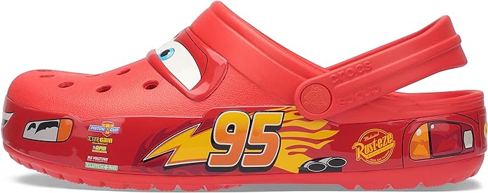 Crocs Unisex Adult Disney Pixar Cars Lightning McQueen Clogs - Size 6(M)/8(W)