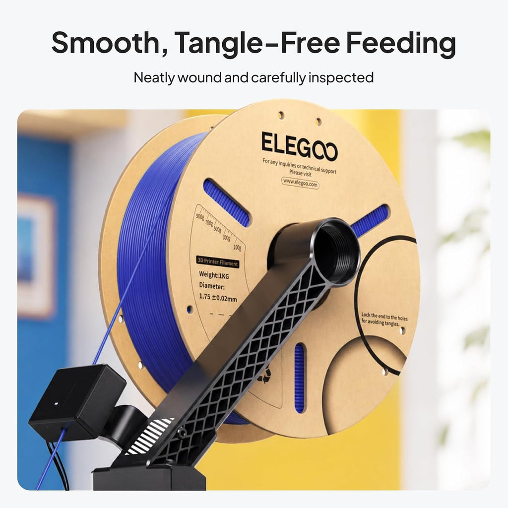 ELEGOO PLA 3D Printer Filament (Dark Blue) 1.75mm 1KG
