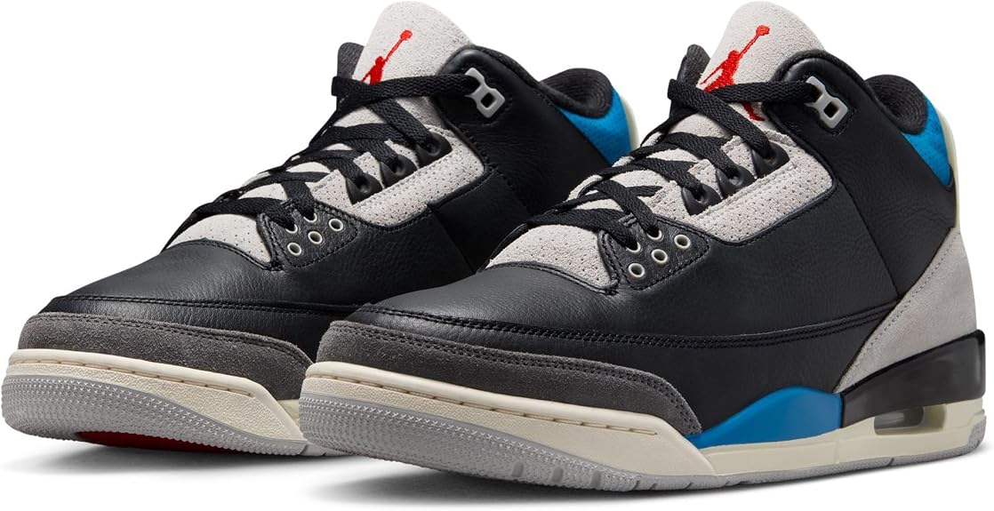 Nike Air Jordan 3 Retro Original Men's Shoes (Size: 9.5)