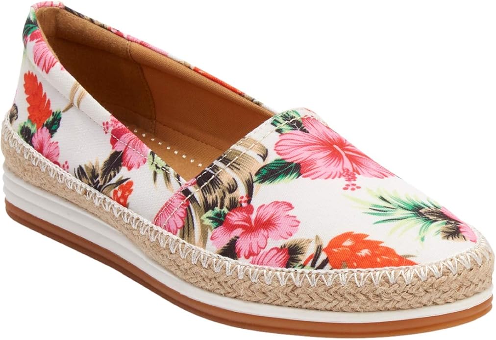 Comfortview Women's The Spencer Slip On Flat Size: 9.5 W