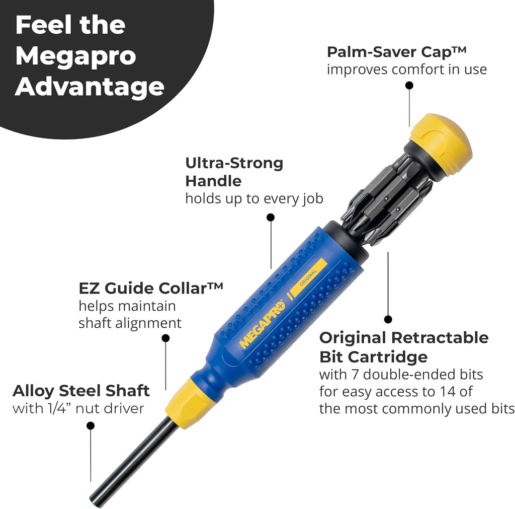 MEGAPRO® 15-in-1 Original Multi-bit Screwdriver