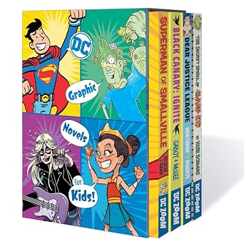 DC Graphic Novels for Kids Box Set 1