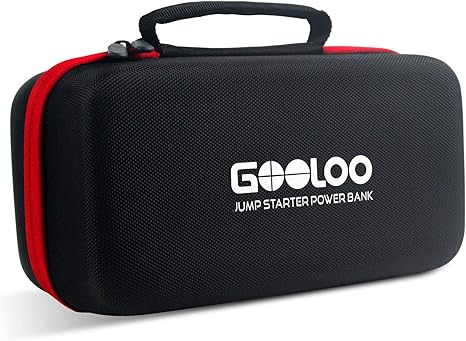GOOLOO Eva Protection Case for GT4000 GT4000S GT6000 & GT3000 12V Jump Starters,Portable Hard Storage Case Car Tool Gadgets Carry Bag