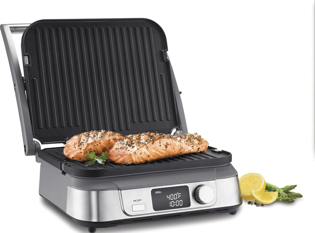 Cuisinart Electric Griddler FIVE Countertop Grill - Stainless Steel