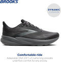 BROOKS Men's Revel 8 Running & Walking Shoe - 8W in Primer Grey/Blackened Pearl