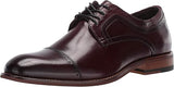 STACY ADAMS Men's Dickinson Cap-Toe Lace-up Oxford - Burgundy - Size 10M