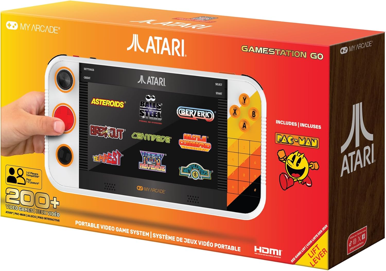 My Arcade Atari Gamestation Go
