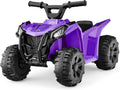 Best Choice Products - 6V Kids Ride-On 4-Wheeler Quad ATV Car w/ 1.8mph Max Speed, Treaded Tires - Purple