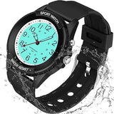 Waterproof Nurse Watch for Medical Professionals, Students, Women Men, Military Time (OPEN BOX)