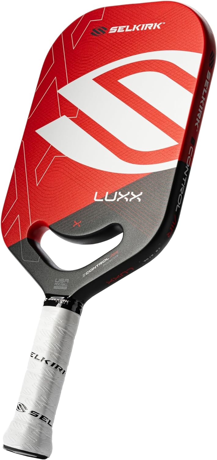 Selkirk Sport LUXX Control Pickleball Paddle Red