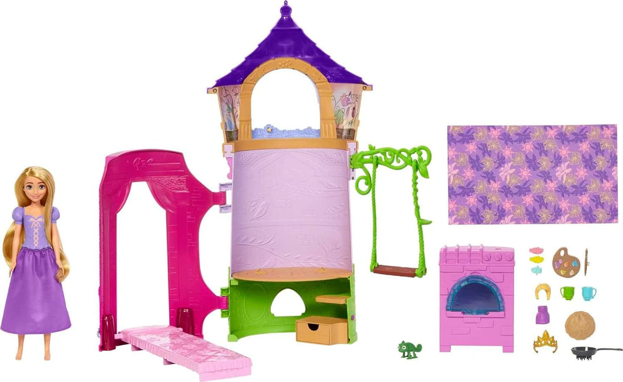 Mattel Disney Princess Rapunzel Tower Doll House Playset