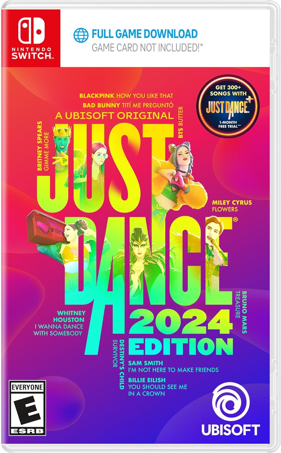 Just Dance 2024 Edition (Code in Box & Ubisoft Connect Code)