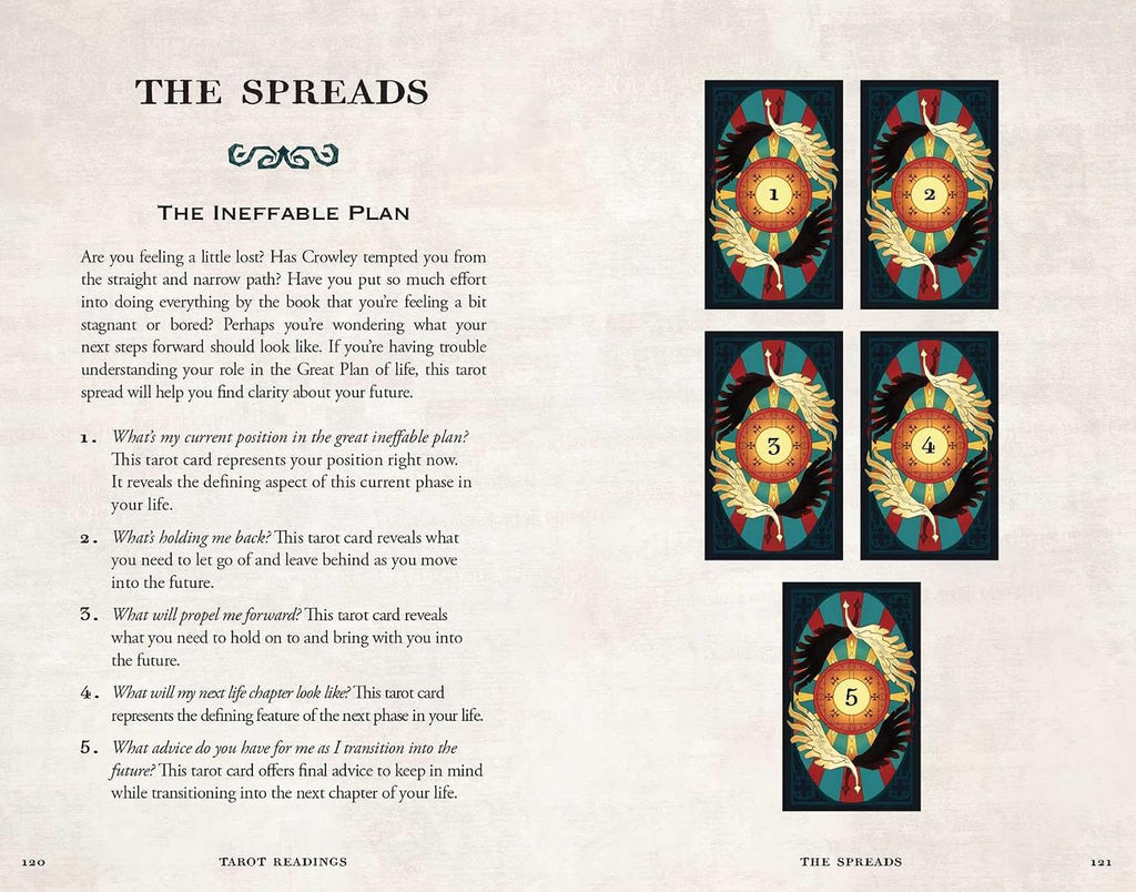 Good Omens Tarot Deck and Guidebook
