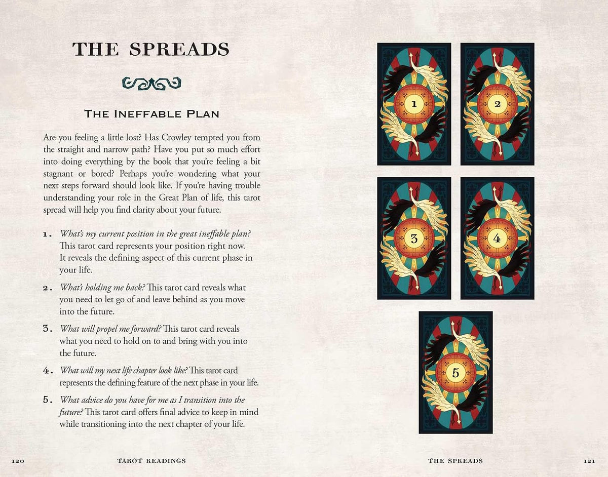 Good Omens Tarot Deck and Guidebook