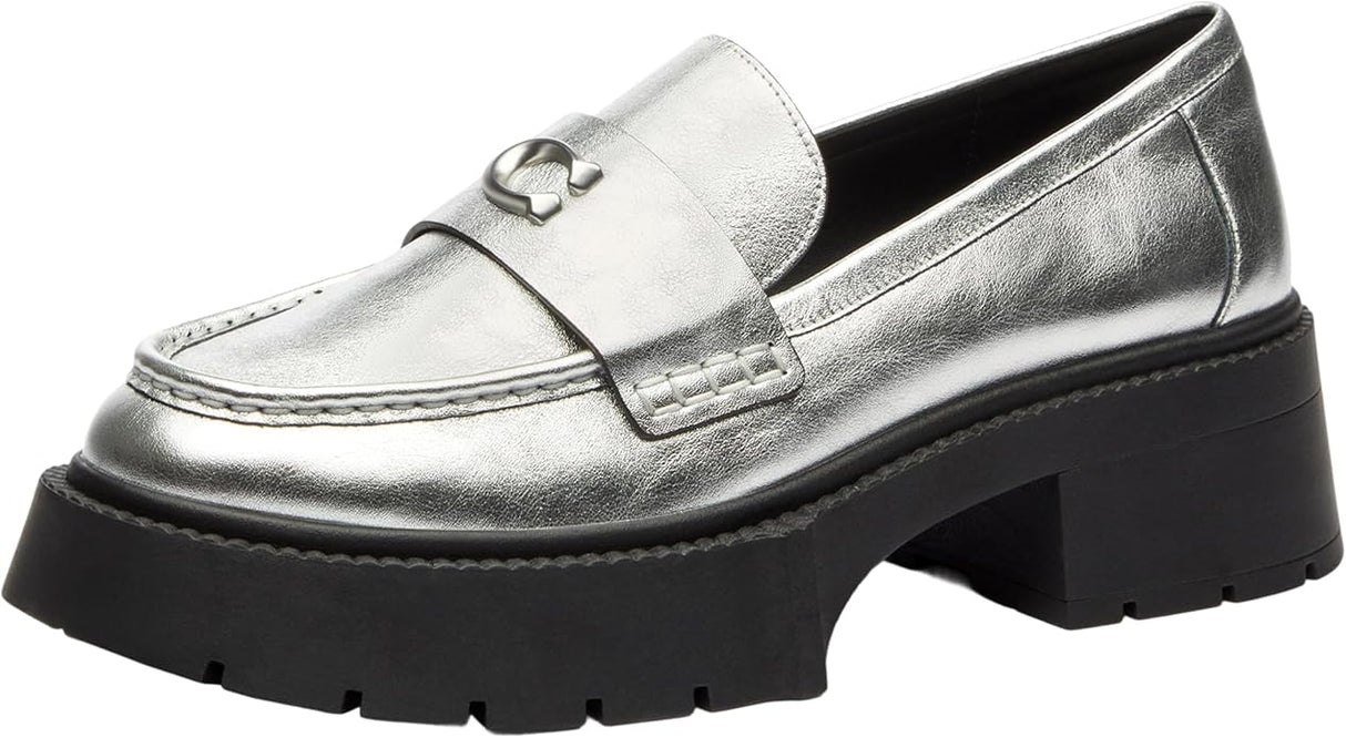 Coach Leah Crnkl Met Loafer Women's shoe Sze:7.5B