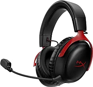 HyperX Cloud III Wireless Gaming Headset (Red-Black) (Used, Open Box)