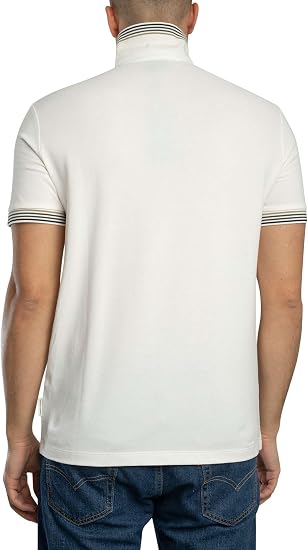 Armani Exchange Men's Short Sleeve Pique Slim Polo Shirt (Size: X-Large)