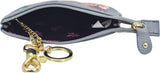 Anuschka Women’s Hand-Painted Genuine Leather Medium Zip Pouch - Coin and Key Pouch - Zippered, 2 Key Fobs
