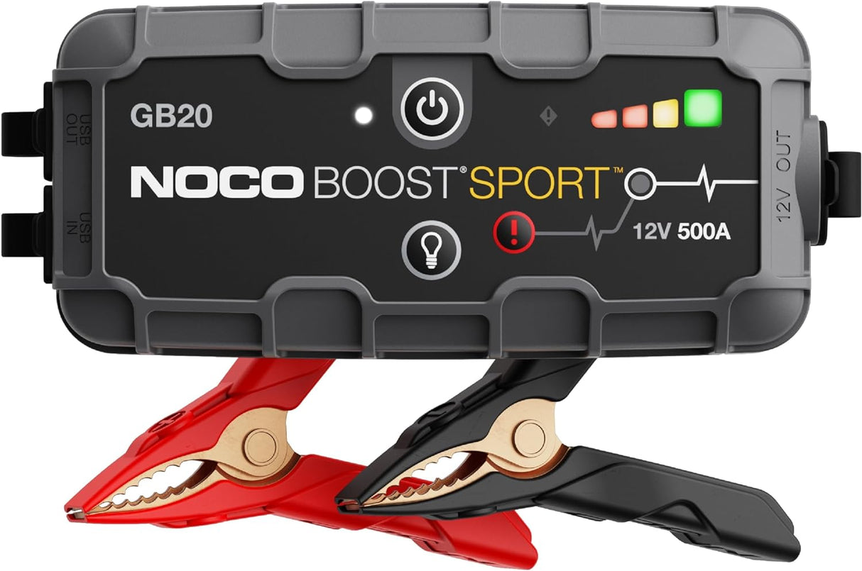 NOCO Boost GB20: 500A UltraSafe Jump Starter